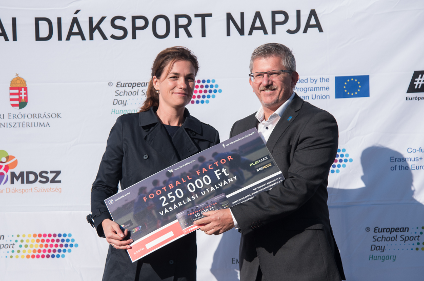 A Magyar Diáksport Szövetség díjazása