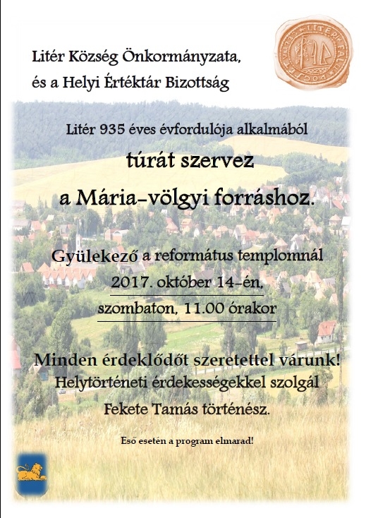 Túra a Mária-völgyi forráshoz