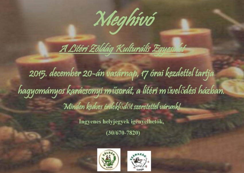 Karácsonyi műsor