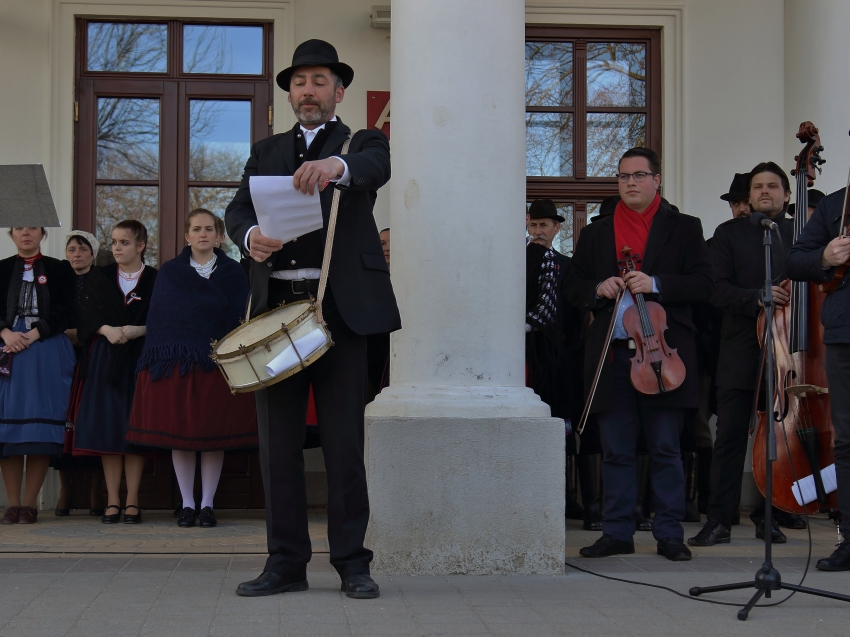 Az 1848-49-es forradalom és szabadságharc hagyomány-felelevenítő, történelmi megemlékezés