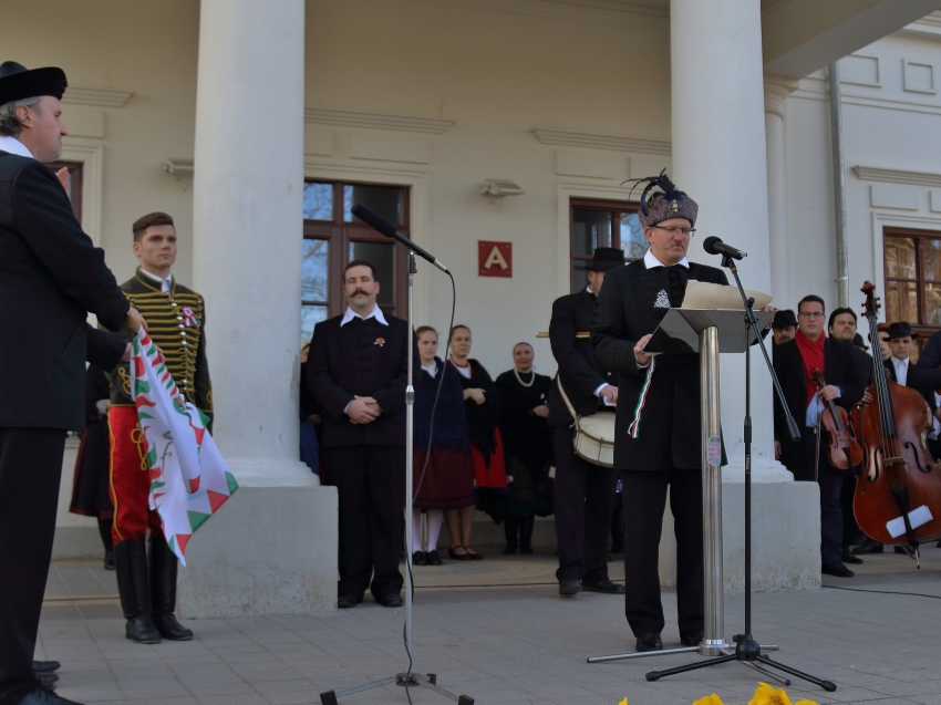 Az 1848-49-es forradalom és szabadságharc hagyomány-felelevenítő, történelmi megemlékezés