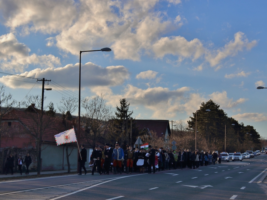 Az 1848-49-es forradalom és szabadságharc hagyomány-felelevenítő, történelmi megemlékezés