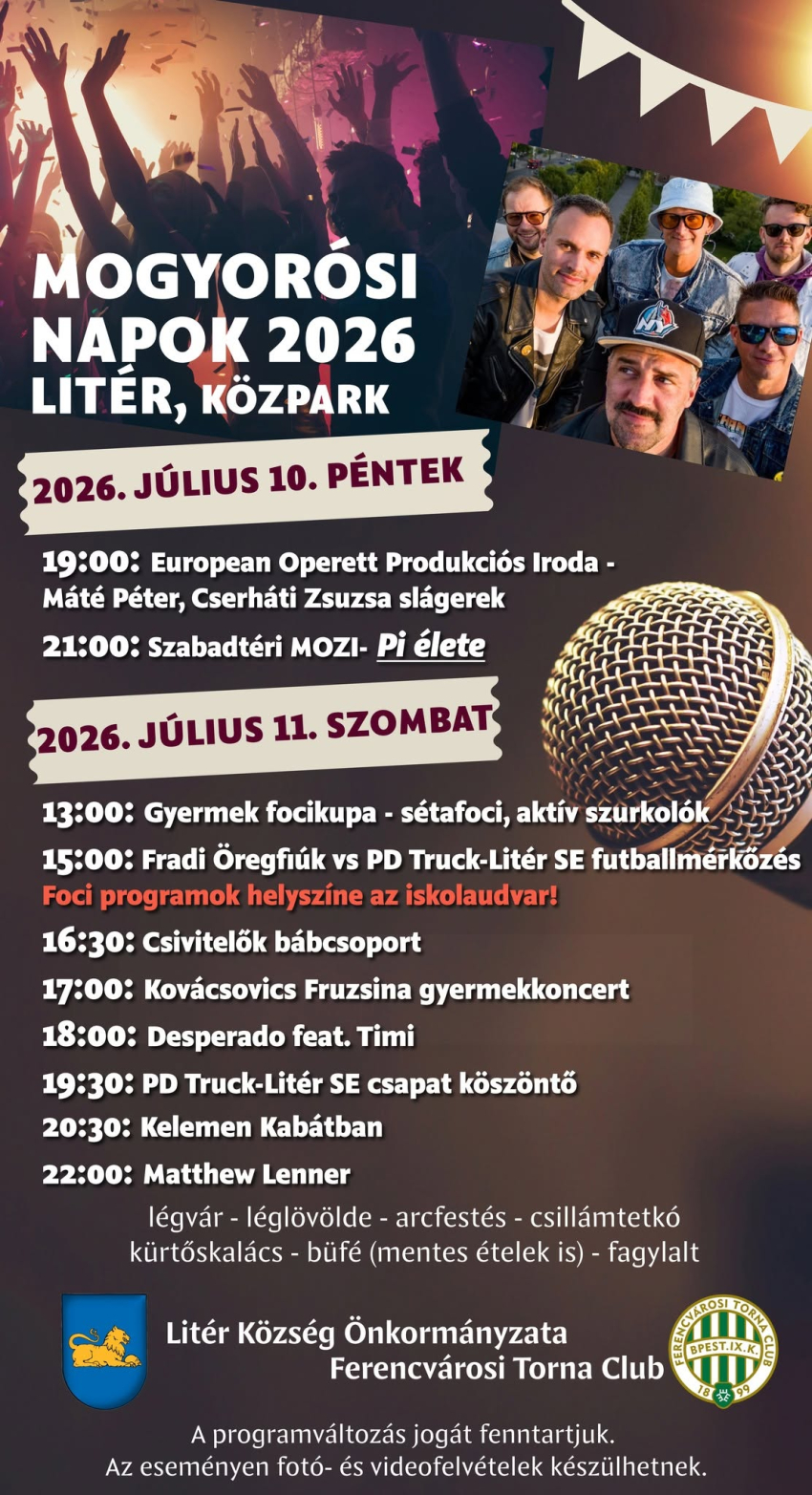 Mogyorósi Napok 2026.