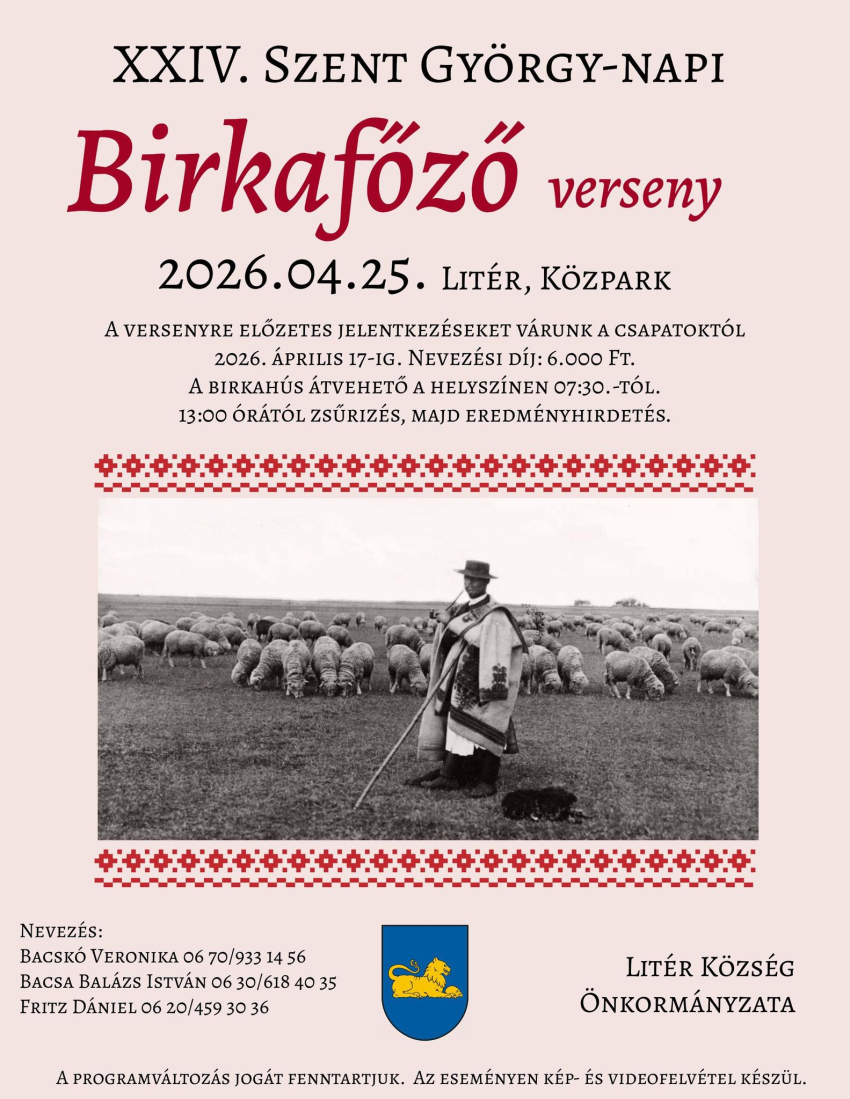 Birkafőző verseny!