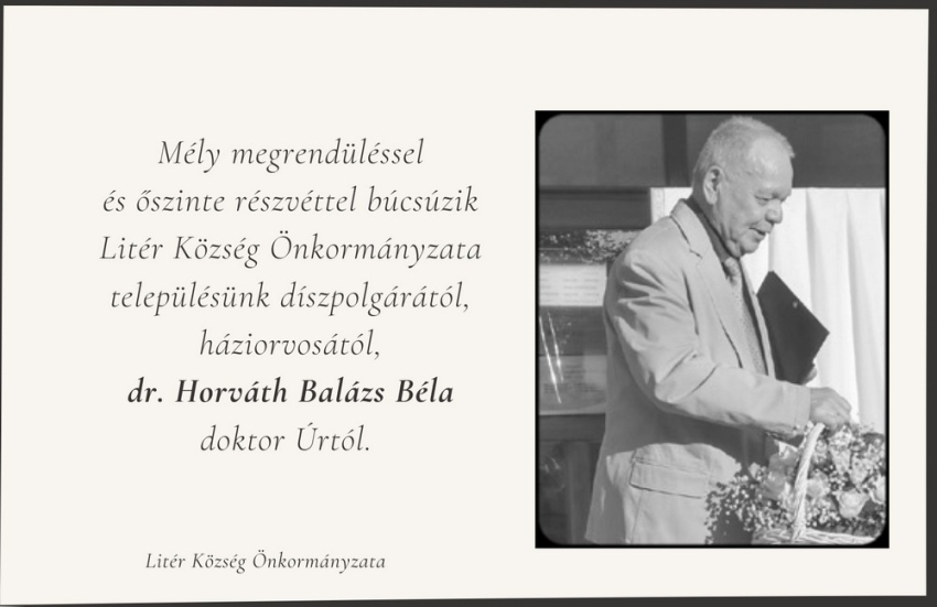 Búcsúzunk doktor Úrtól...