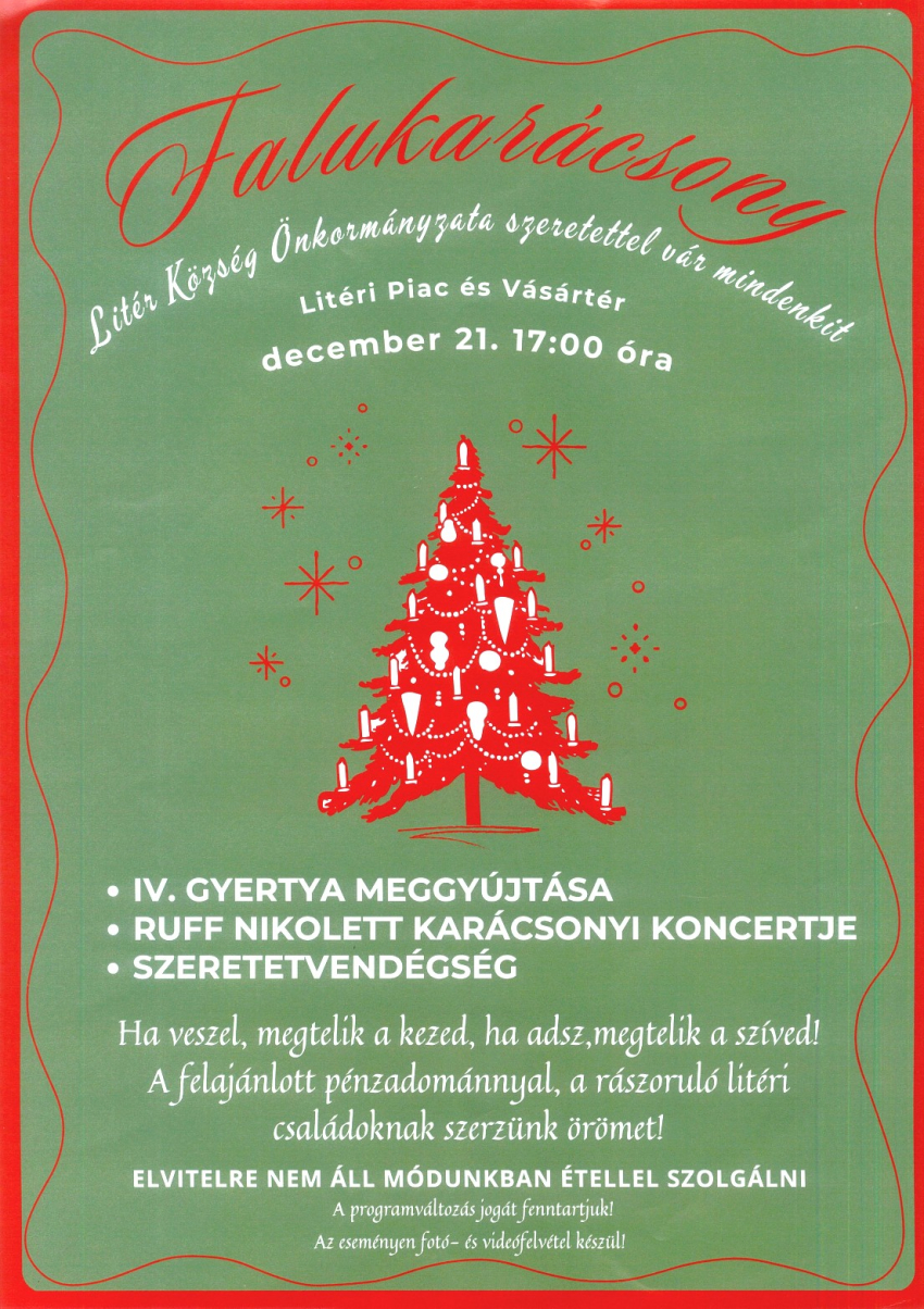 Falukarácsony!