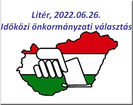 Időközi önkormányzati választás 2022.06.26.