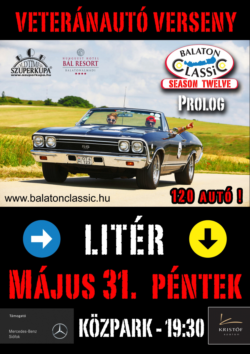 Balaton Classic – Oldtimer veteránautók Litéren!