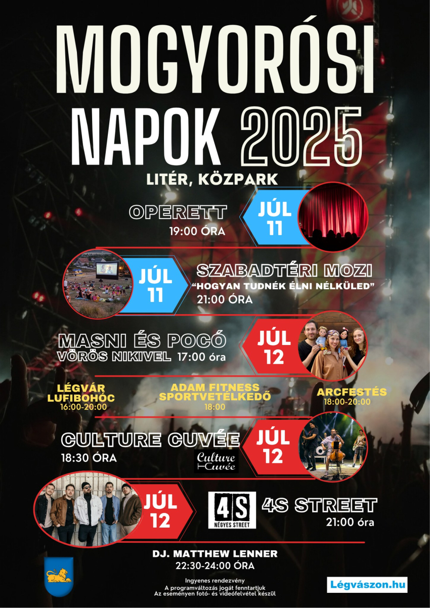 Mogyorósi Napok 2025!
