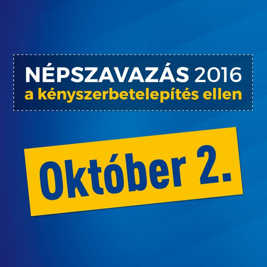 Közlemény az október 2-i országos népszavazásról és okmányirodai ügyeletről