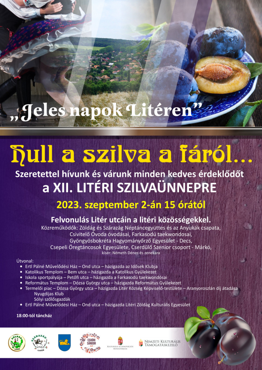 XII. Litéri Szilvaünnep