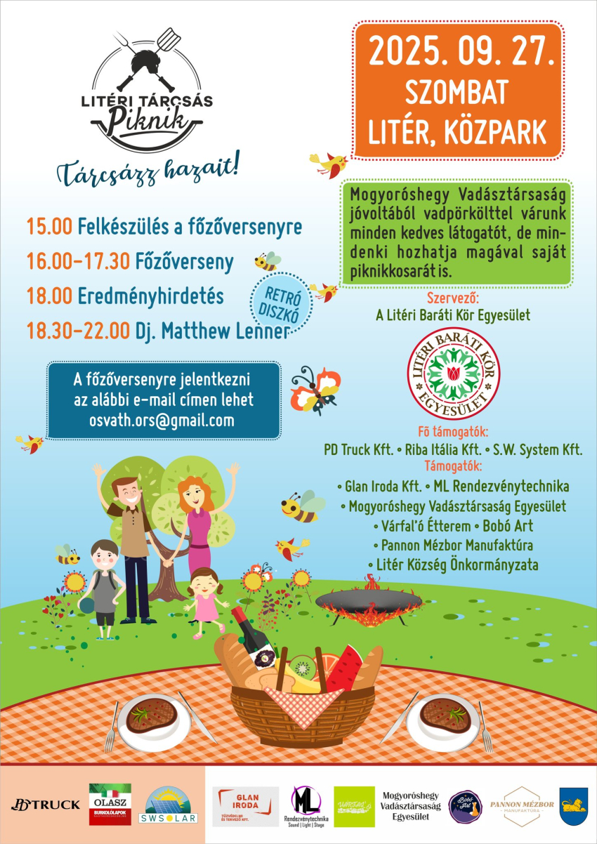 Litéri Tárcsás Piknik - 2025.09.27. 