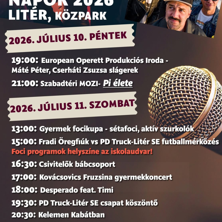 Mogyorósi Napok 2026.