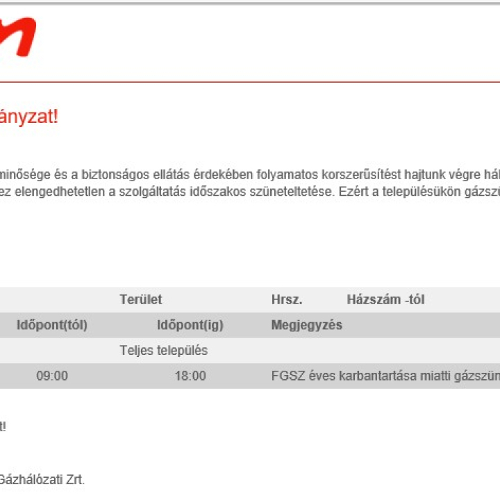 Gázszünet - 2023.09.05.