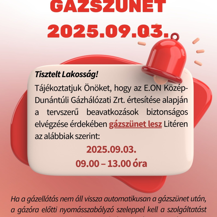 Gázszünet! - 2025.09.03.