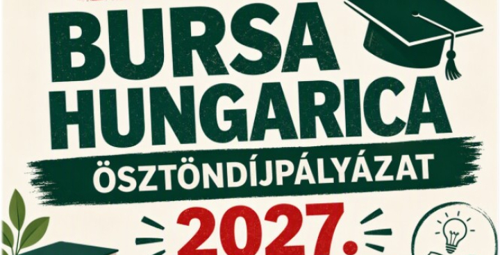Bursa Hungarica Ösztöndíjpályázat 2027.