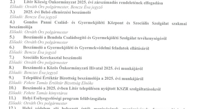 Bizottsági és Képviselő-testületi ülés - 2026.05.28.