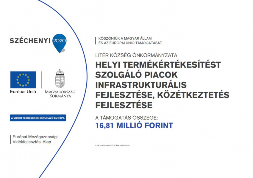 Meghívó a litéri főzőkonyha átadására!