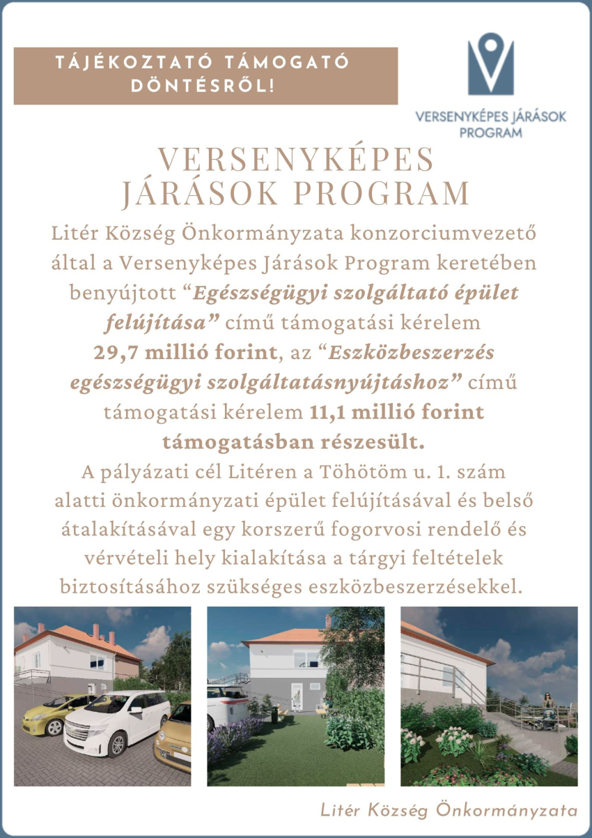 Versenyképes Járások Program támogató döntések!