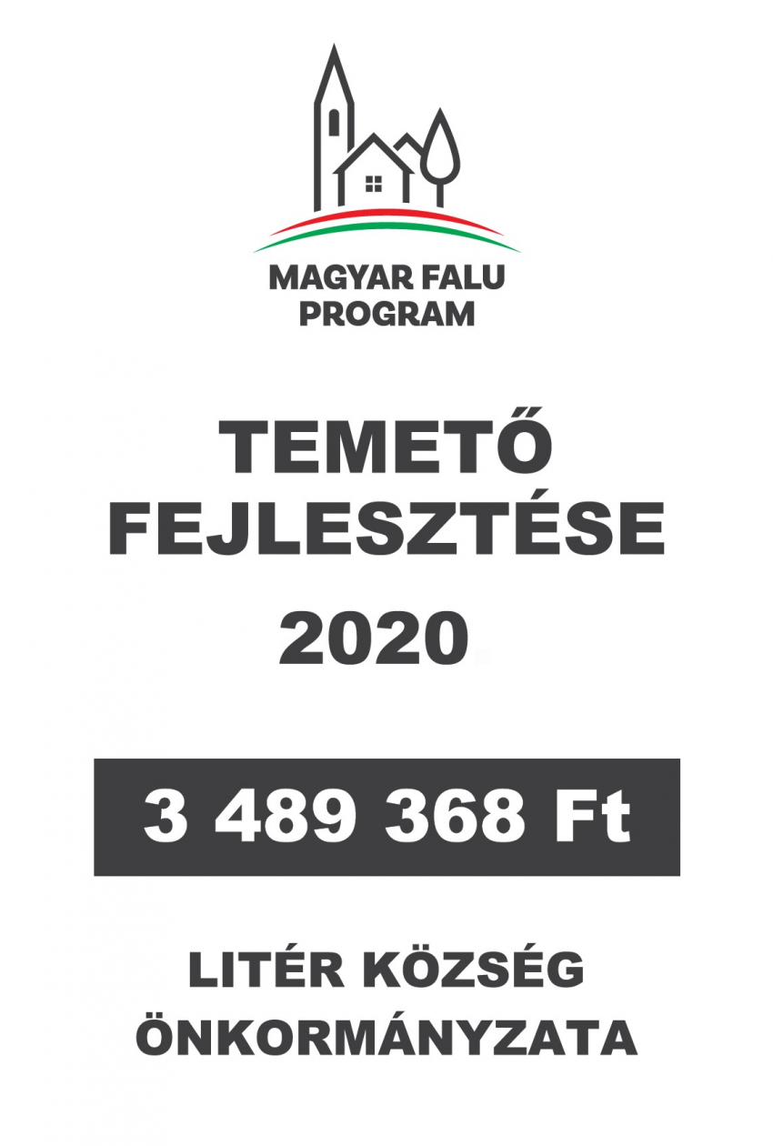 Magyar Falu Program - Temető fejlesztése