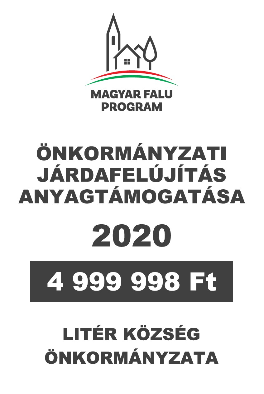 Magyar Falu Program - Járdafelújítás anyagtámogatása