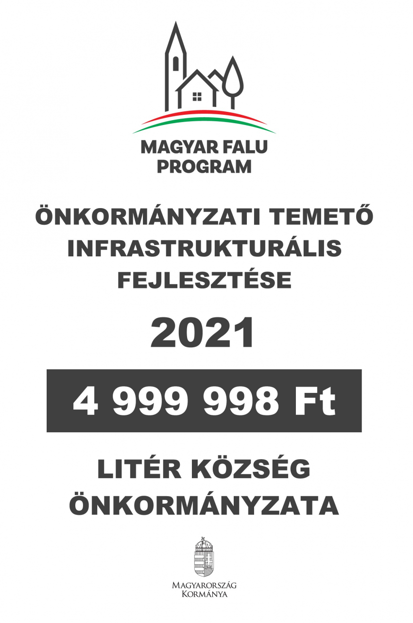 Magyar Falu Program - Temető infrastrukturális fejlesztése
