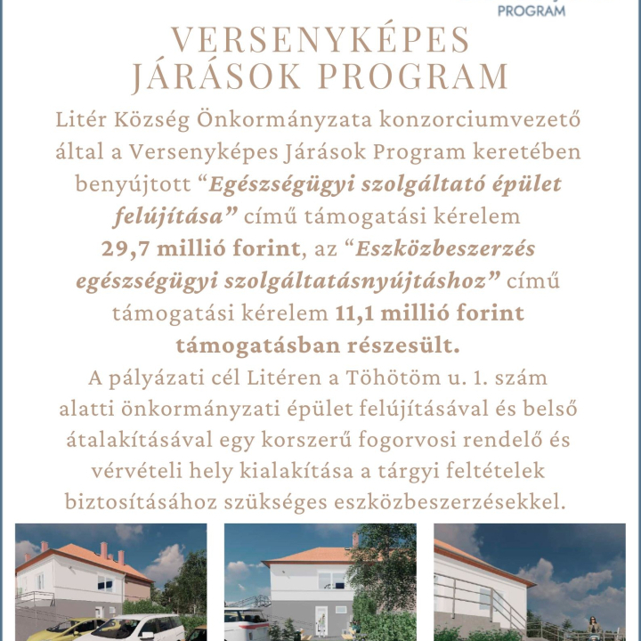 Versenyképes Járások Program támogató döntések!