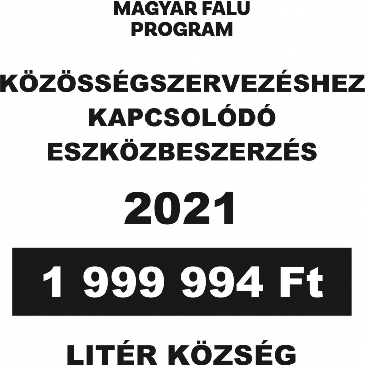 Magyar Falu Program - Közösségszervezéshez kapcsolódó eszközbeszerzés